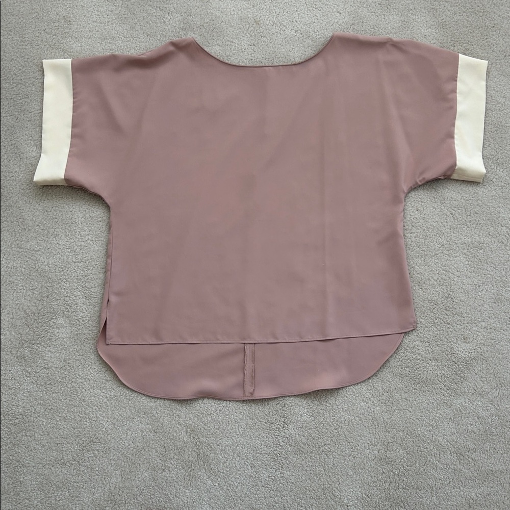 Zara Blush Pink Oversized Boxy Top